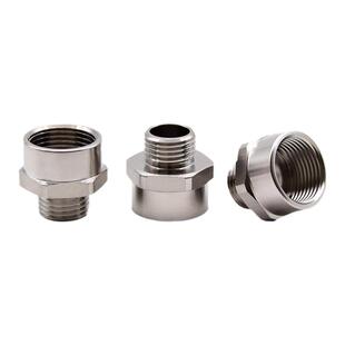 304不锈钢防爆扩径环M16-M20外变内螺纹转换接头格兰头变径环补芯