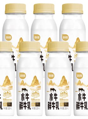 百菲酪3.6水牛鲜牛乳7瓶
