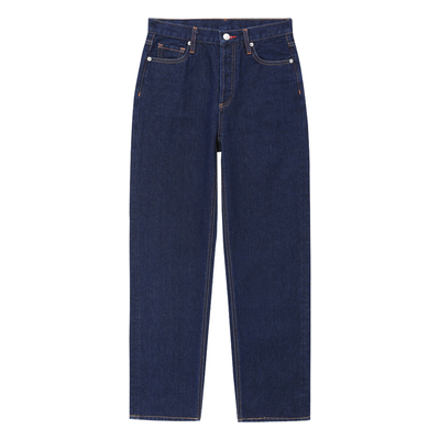 HJ160曼哈顿直筒烟管九分牛仔裤