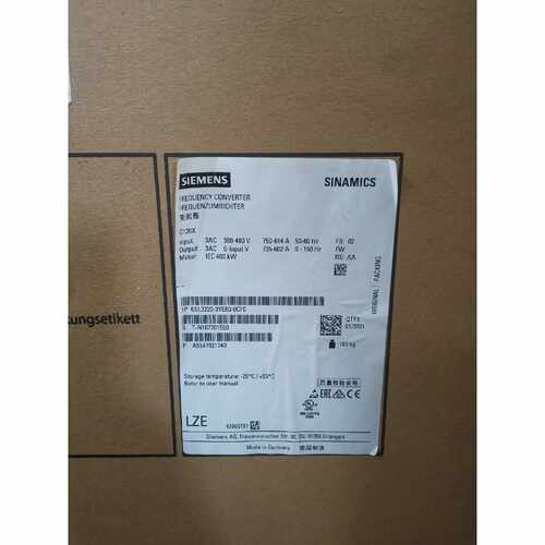 议价6SL32203YE600CF0全新原装现货实物图维修