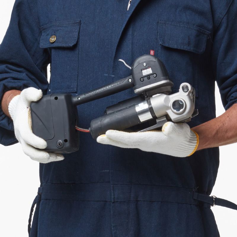 瑞立DD19A手提式电动打包机PET塑钢带电动打包机PP带熔接热熔捆扎