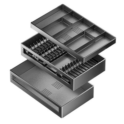 四季沐歌铝合金抽屉式拉篮