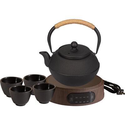 摩登主妇铸铁炉套装茶具围炉煮茶