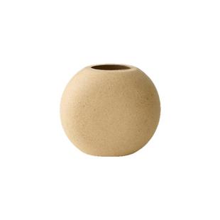 ins复古粗糙素胚木质花瓶摆件客厅插花仿真花干花 装饰拍照道具