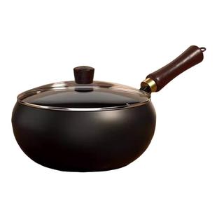 德国knx正宗章丘手工大肚锅纯手工锻打铁锅家用无涂层不粘锅炒锅