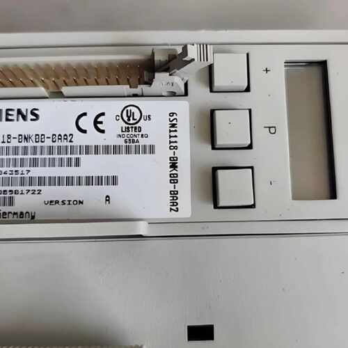 议价西门子6SN1118-0NK00-0AA2 611 2轴中央控制单元6SN11180NK00