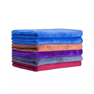 保洁专用毛巾抹布吸水不掉毛加厚擦玻璃布擦桌子擦地厨房餐饮家用