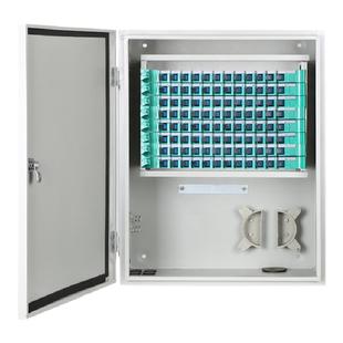 室外96芯光交箱48芯光纤分纤箱144芯光缆交接箱加厚室外壁挂铁冷轧板ODF箱光交箱FC/SC/APC满配光交箱分纤箱