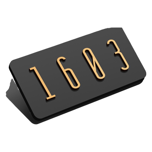 轻奢创意门牌号高级感家用入户门装饰房间号码牌定制户外标识出租房房号房门门号住宅酒店宾馆客房亚克力订制