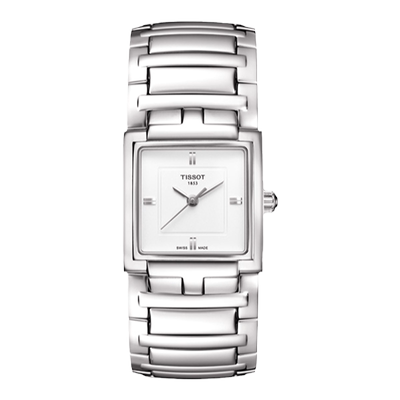 tissot天梭方形复古手表玲珑
