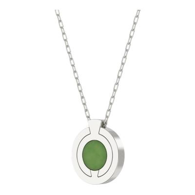 榫卯设计项链DOVETAIL碧玉