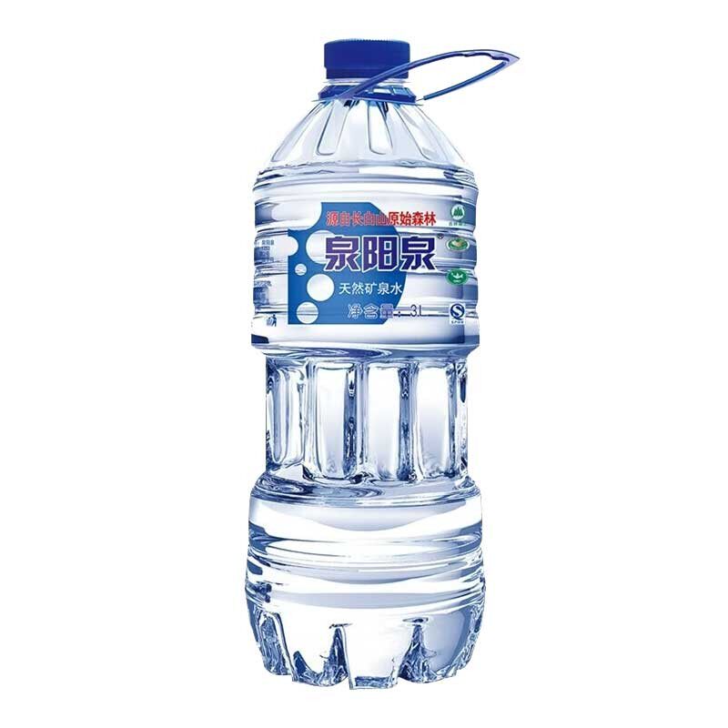 泉阳泉矿泉水3L*6桶大整箱长白山天然弱碱性水家庭实惠北京包邮