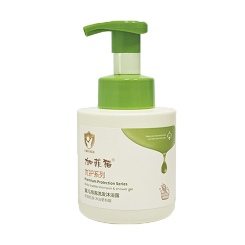 加菲猫泡泡洗发沐浴320g二合一