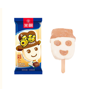 光明 奇形娃娃网红雪糕 香草味冰淇淋 经典款冰激凌冷饮68g/支