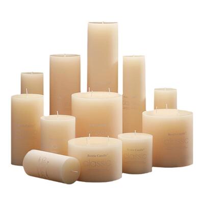 圆柱蜡烛无烟味婚庆生日浪漫