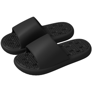 浴室拖鞋男款四季室内家居专用洗澡防滑漏水速干厚底按摩eva凉拖