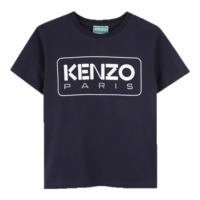 【2025春夏新品】KENZO KIDS童装儿童休闲印花短袖T恤K61142