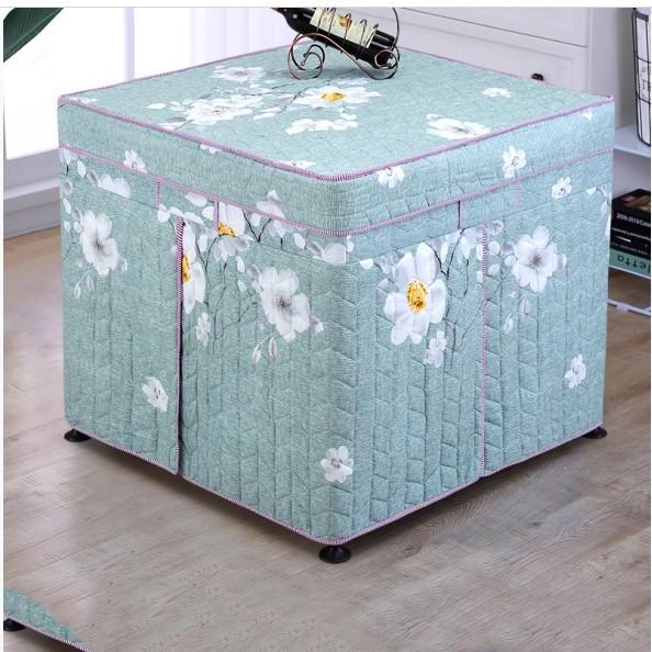 加厚新款烤火罩电炉罩家用正方形夹棉电暖炉桌罩烤火桌子罩套冬季