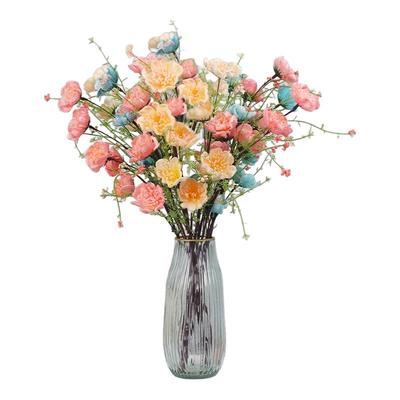 INS风杜鹃花新款粉蝶彩蝶花