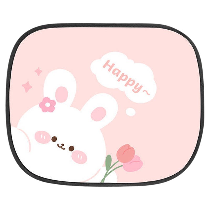 卡通静电膜汽车遮阳帘防晒隔热