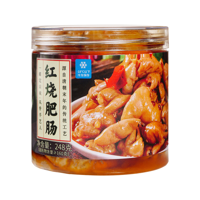 定山城红烧肥肠加热即食