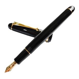 日本PILOT百乐Custom74贵客经典14K金5号金尖墨水笔练字书写 钢笔