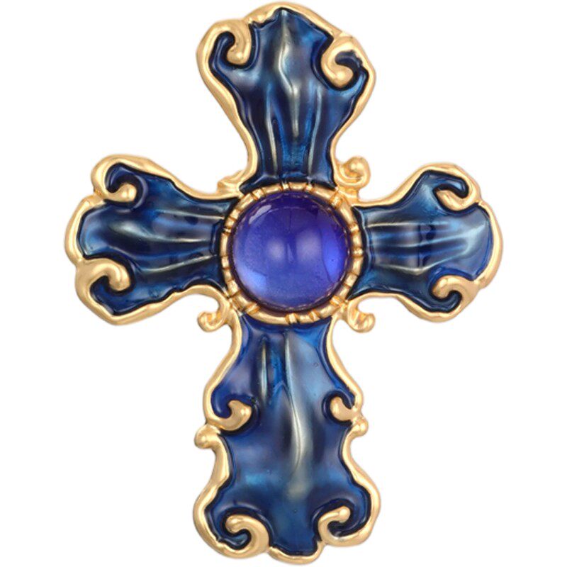 SPECIAL轻奢复古十字胸针别针西装大衣胸饰胸花礼物2026年新款