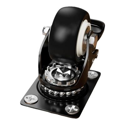 承重型万向脚滑小轮子带刹