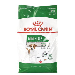 皇家狗粮小型犬成犬通用型PR27小鹿犬博美贵宾泰迪比熊犬主粮8kg
