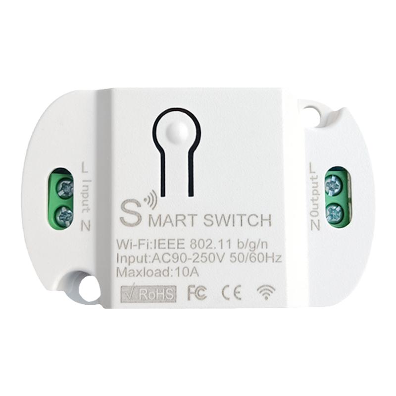易微联WiFi蓝牙通断器无线遥控天猫精灵小爱小度语音控制开关模块