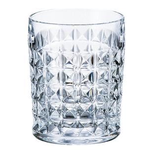 捷克进口BOHEMIA威士忌杯无铅水晶玻璃洋酒杯家用果汁啤酒杯酒具