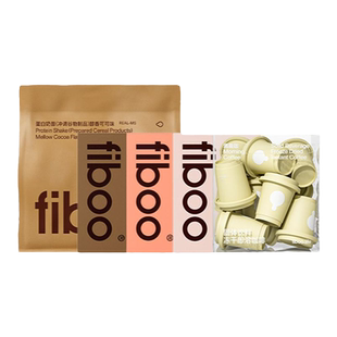 FIBOO蛋白棒低糖饱腹代餐