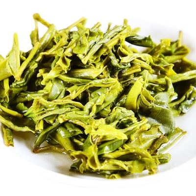 云南腾冲清凉山磨锅茶一级炒青绿茶大叶种高山茶春茶散装袋装500g