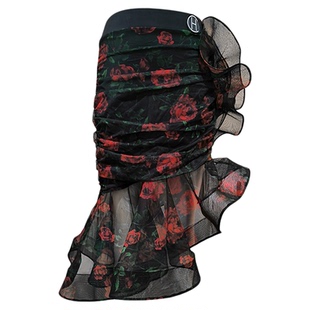 HC·DANCE拉丁舞裙练功服高开叉短裙新款鱼骨半身裙舞蹈服DX2036