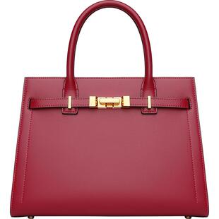 金利来优雅轻奢手提包女包2026新款时尚百搭真皮单肩斜挎包大容量