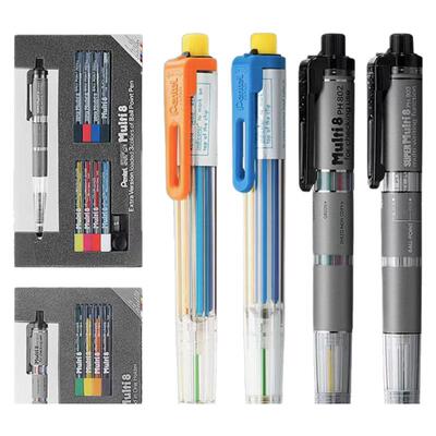 日本Pentel派通Multi+8彩色铅笔