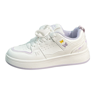 回力小白鞋女款2026新款冬季超火配裙子鞋子女鞋百搭学生厚底板鞋