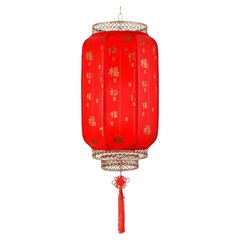 中国风户外防水仿古羊皮灯笼中式