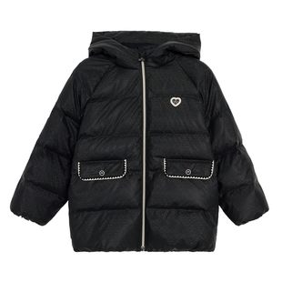 POLOWALK童装儿童休闲棒球服2025秋冬新款男女童学院风摇粒绒外套