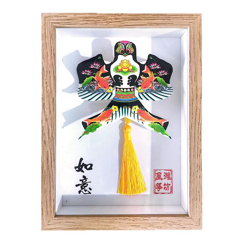 潍坊风筝摆件流苏款文创工艺品旅游纪念品伴手礼传统手工纸茑摆台