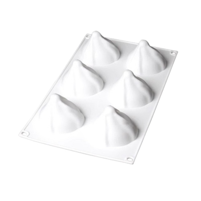 tangba堂巴6连圣诞帽蛋糕模