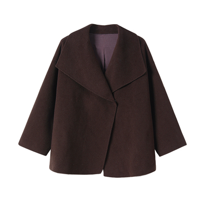 sofa宽松廓形羊毛大衣