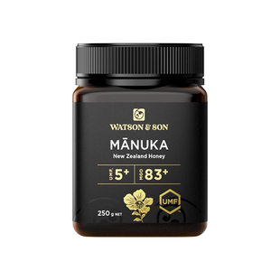 沃森父子新西兰麦卢卡蜂蜜UMF5+SKP商场同款原装进口纯正天然年货