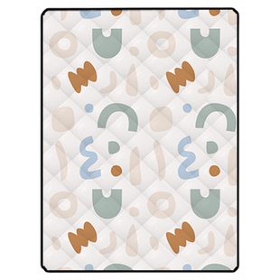 户外便携防潮地垫露营帐篷垫子田园风超声波旅行地布春秋游野餐垫