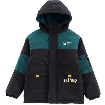 男童棉衣冬季中长款中大童