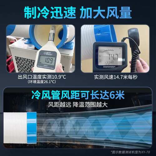 瑞鑫达工业冷气机移动空调工厂房车间厨房降温设备压缩机制冷风机