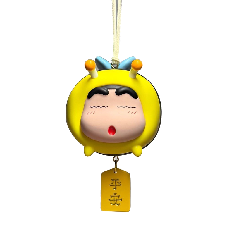 蜡笔小新车载挂件小胖蜂后视镜挂
