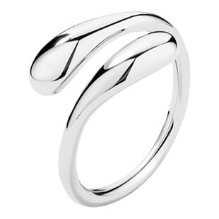 AGATHA/瑷嘉莎DANAE水滴系列戒指巴黎时尚法式轻奢气质设计感