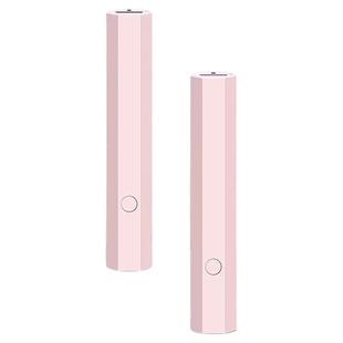 速干一字灯美甲店灯烤灯指甲油胶小型迷你专用手持灯光疗灯甲片小