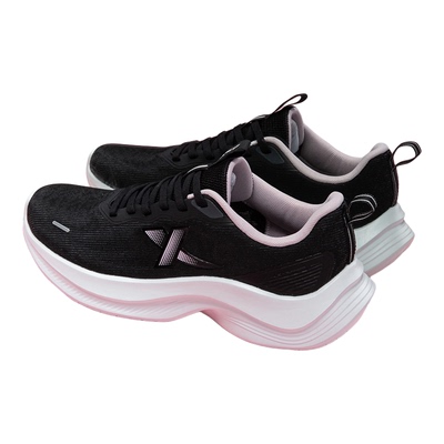 特步女鞋网面透气跑鞋